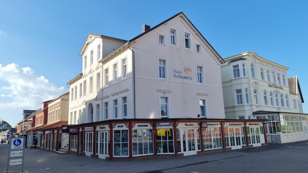 Haus Borkumitte Appartement Neptun Exterior foto